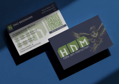 Visitenkarte Branding Grafikdesign