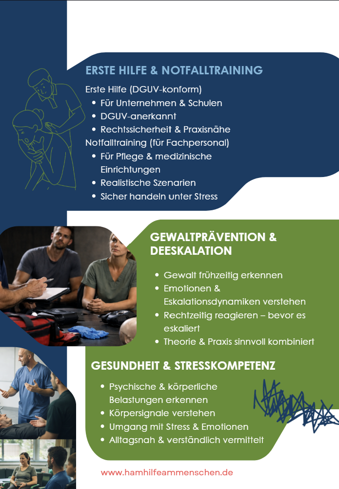 Flyer Hilfe am Menschen Grafik Design Agentur Solraura