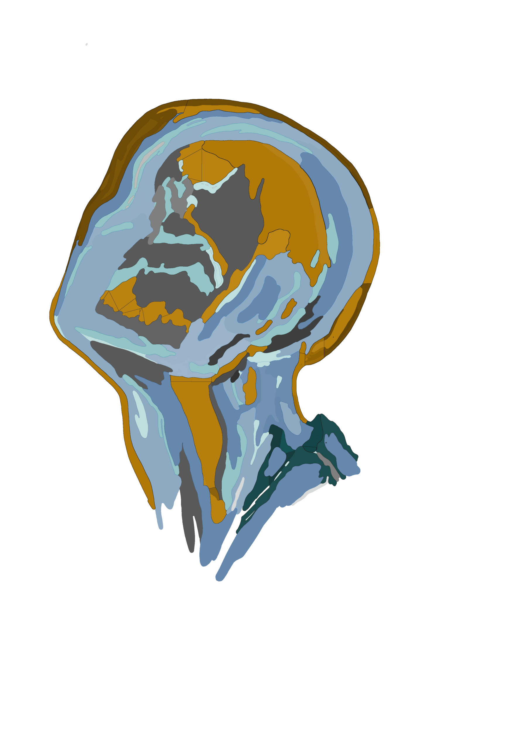 Illustration Kopf Solraura Grafik Design Agentur