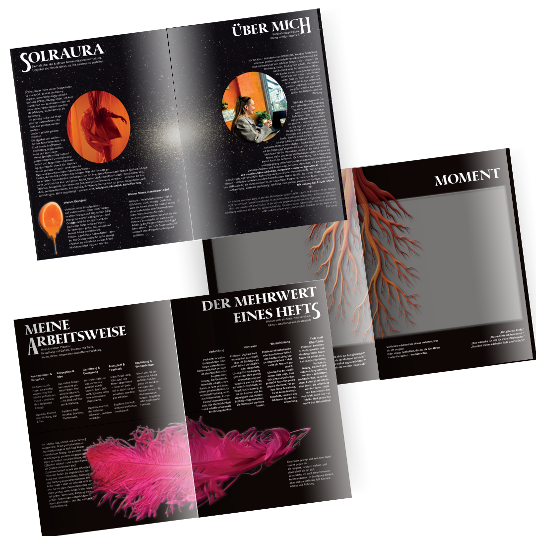 Magazin Solraura Grafik Design Agentur