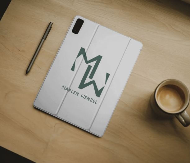 Logoentwicklung für eine Schweißfachingenieurin Solraura Design Agentur