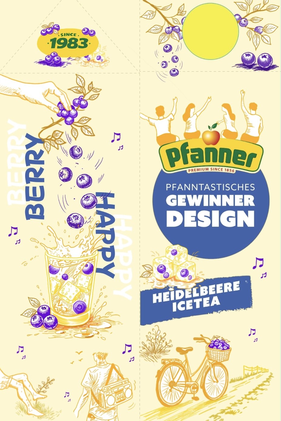 Packaging Eistee Verpackung Getränk