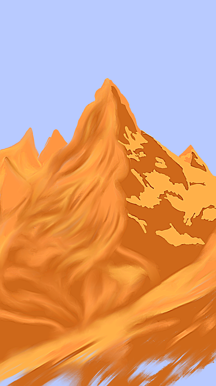 Illustration Berg Solraura Grafik Design Agentur