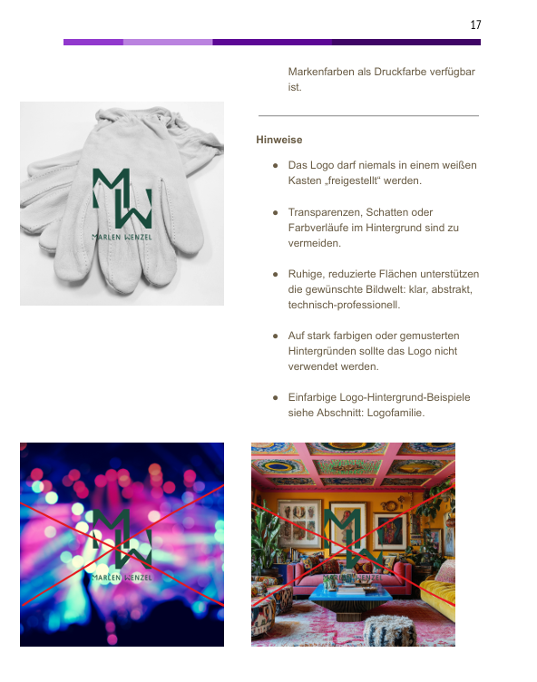 Style Guide Corporate Design Branding Solraura Grafik Design Agentur